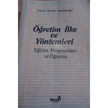Öğretim İlke ve Yöntemleri/Muhsin Hesapçıoğlu
