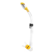 Cressi Supernova Dry Yetişkin Şnorkel Clear-yellow Tek Renk