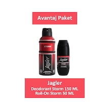 Jagler Deodorant Storm 150 Ml + Jagler Rollon Storm 50 Ml