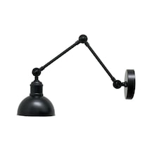 Rıolight Retro11,rustik,vintage Siyah 1xe27 Duylu Hareketli Başlı Siyah