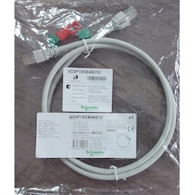 Cat6A S/Ftp Patch Cord Lsoh 1M Gri