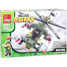 Canem Oyuncak Askeri Helikopter Blok Seti 159 Parça 6+ 0354