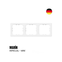 Inprojal Marin Üçlü Çerçeve - Mini Tekne, Yat, Karavan - Beyaz-2066