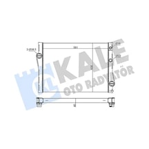 Bmw X6 30d Motor Radyatoru 2012-2013 N57d30a Kale 342235