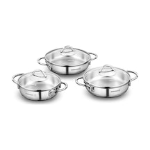 Korkmaz Tombik Dayanıklı Omlet Seti 6 Parça A1805 Gümüş