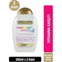 Ogx Coconut Miracle Oil Yıpranma Karşıtı Saç Bakım Kremi 2 x 385 ML