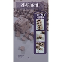 Doğal Mdf Eğitici Küp Bloklar 100 Adet 2x2x2 Cm