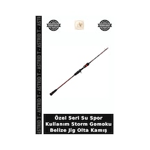 Özel Seri Su Spor Kullanım Storm Gomoku Belize Jig Olta Kamış 190cm - 120gr - Spinning