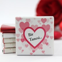 Dark Brown BİR TANESİ Yazılı Madlen Çikolata Bitter ve Sütlü 72 Adet