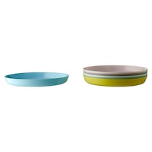 Ikea 6 Parça IKEA Çocuk Tabak Seti Yemek Seti Çap:19 Cm