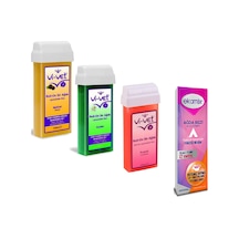 Vi-Vet Roll-On Sir Ağda Azulen 100 ML + Pudralı 100 ML + Natürel 100 ML + Ağda Bezi
