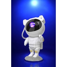Çocuklara Özel Projeksiyon Astronot Lamba Speaker Sevimli -