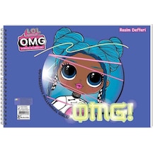 L.o.l. Omg 25x35cm 15 Yapraklı Spiralli Resim Defteri / 300215-79