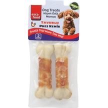 Esca Food Tavuklu Press Kemik Köpek Ödülü 12.5cm 2'li