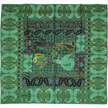 Cacharel İpek Eşarp Twill - 7251313-952 Açık Yeşil Açık Yeşil
