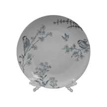 Touch Me Porselen Ocean Bird Servis Tabağı 27 Cm 3 Adet Renkli