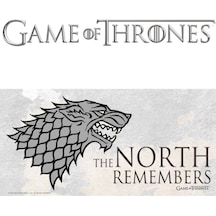 Game Of Thrones The North Remembers Glass Poster