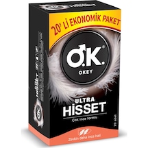 Okey Ultra Hisset Prezervatif 20'li