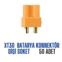 Xt30 Batarya Konnektör Dişi Soket 50 Adet