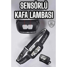 Kafa Lambası Kamp Lambası Sensörlü Şarjlı Ayarlanabilir Diğer