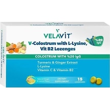 Velavit V Colostrum With L-Lysine 15 Pastil