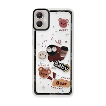 Samsung Galaxy A05 Kılıf Sweet Desenli Silikon Kapak - Sarı