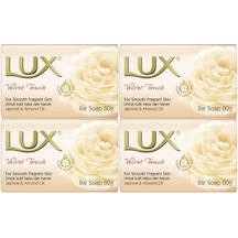 Lux Sabun 80gr Velvet Touch Kadife Dokunuş 4 Lü Set