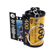 10Fotoğraflı Foto Rulo Anahtarlık, Foto Film Anahtarlık, Fotorulo