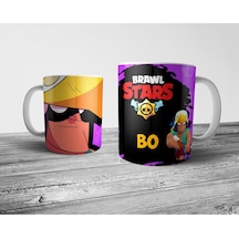 Brawl Stars Bo Kupa Bardak Model 1 Çok Renkli
