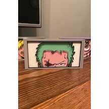 Kazanova Design Zoro One Piece Resim Kutusu