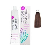 Color Naturel Kalıcı Saç Boyası 100 Ml 6.77 Çikolata Kahve