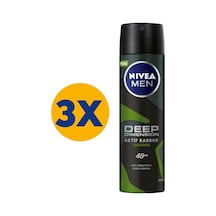 Nivea Amazonia Erkek Sprey Deodorant 3 x 150 ML