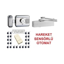3 Lü Apartman Kapı Seti Hareket Sensörlü Marelli Motorlu Otomat + Dc300 Hidrolik Kapı Yayı 3 Lü Apartman Kapı Seti Hareket Sensörlü Marelli Motorlu Otomat + Dc300 Hidrolik Kapı Yayı
