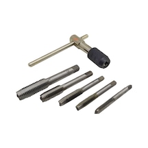 Klavuz Seti Kollu Civata Diş Açma Set 6 Parça Ekonomik Set Hss Kl