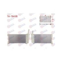 Su Radyatoru Brazıng Fıat Punto 188 1.4 M-t Ac /- 1999-200916-1845b 51723827