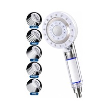 Ergonomik Masaj Duş Başlığı 5 Fonksiyonlu Filtreli Su Akışı Çok Renkli