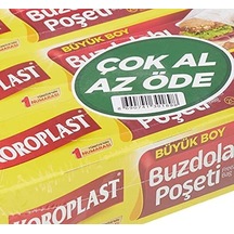 3&apos Lü Çok Al Az Öde Ekonomik Paket Büyük Boy 60&apos Lı Buzdolabı Poşeti, Sızdırmaz & Bpa İçermez Gıda Saklama Torbası, Et, Tavuk, Balık, Sebze, Meyve, Çorba, Sos, Peynir, Kuruyemiş, Sandviç