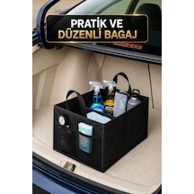 Araba Bagaj Çantası Araç İçi Bagaj Düzenleyici Araç Bagaj Organizer Oto Bagaj Düzenleyici 40x30x25cm