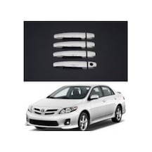Toyota Corolla 2002-2007 Modeller Arası Krom Kapı Kolu 4 Kapı Paslanmaz Çelik