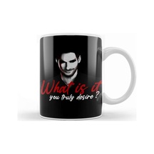What İs İt You Truly Desire Lucifer 01 Kupa Bardak Porselen Karışık