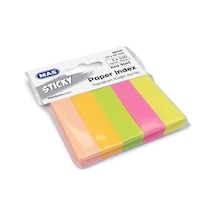 Mas 3665 Yapışkanlı Kağıt Ayraç 5 Renk Neon 15X50