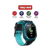 Woodhub Q19-22 Sım Kartlı Girişli Kameralı Sos Özellikli Konum Takipli Akıllı Çocuk Saati (Distribütör Garantili) Yeşil