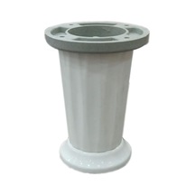 Cateksss 10 Cm A2 Ayak Beyaz Ral9016 - 16 Lı Paket