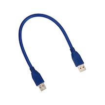 4955 Usb 3.0 Erkek Erkek 30 Cm Hdd Harddisk Bağlantu Uzatma Kablosu, 0.3m