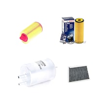 Bosch Filtre Bakım Seti Mercedes Clk 200 C209 2003-2009 Benzin Hava + Yağ F + Yakıt F. + Polen Bosch