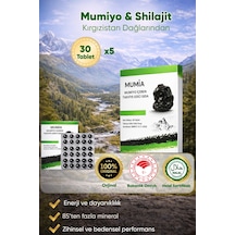 Mumiyo Shilajit 5'li Set 2,5 Aylık Kullanım Seti