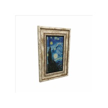 Kakımlı Kadın Leonardo Da Vinci, 1490 Lar Baskılı Taş Tablo 20x30