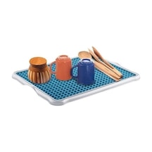 Büro Ev Ofis Mutfağı İçin 22x40cm Lavabo Tezgah Üstü Bulaşık Süzücü Kurutmalık Diğer