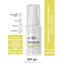 Facelab Sakinleştirici Ve Işıltı Veren C Vitamini Ve Centella İçerikli Spf 50 Ve Güneş Kremi 50 Ml 0
