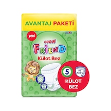 Goo.n Friend Külot Bebek Bezi 5 Numara Fırsat Paketi - Cilt Dostu - 96 Adet
